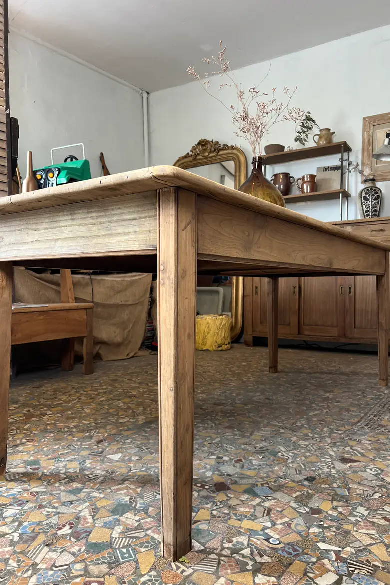 Ancienne table en chêne