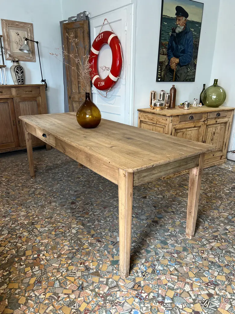Ancienne table en chêne