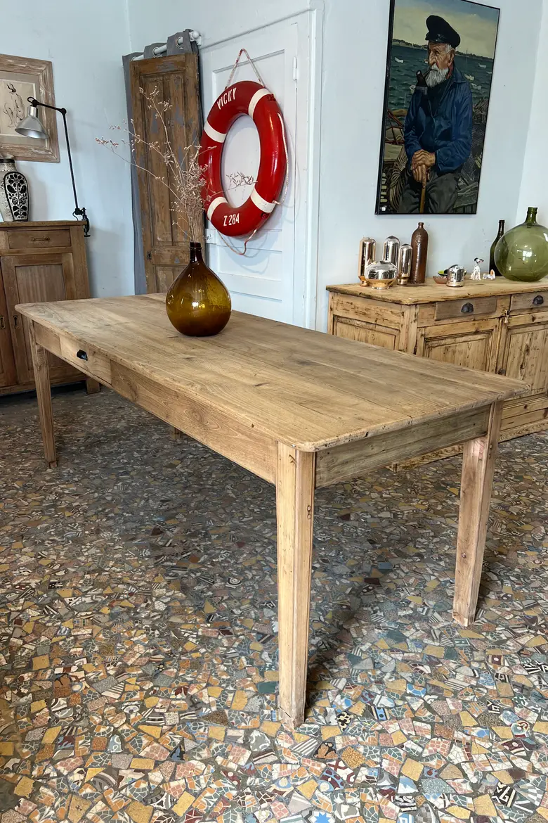 Ancienne table en chêne
