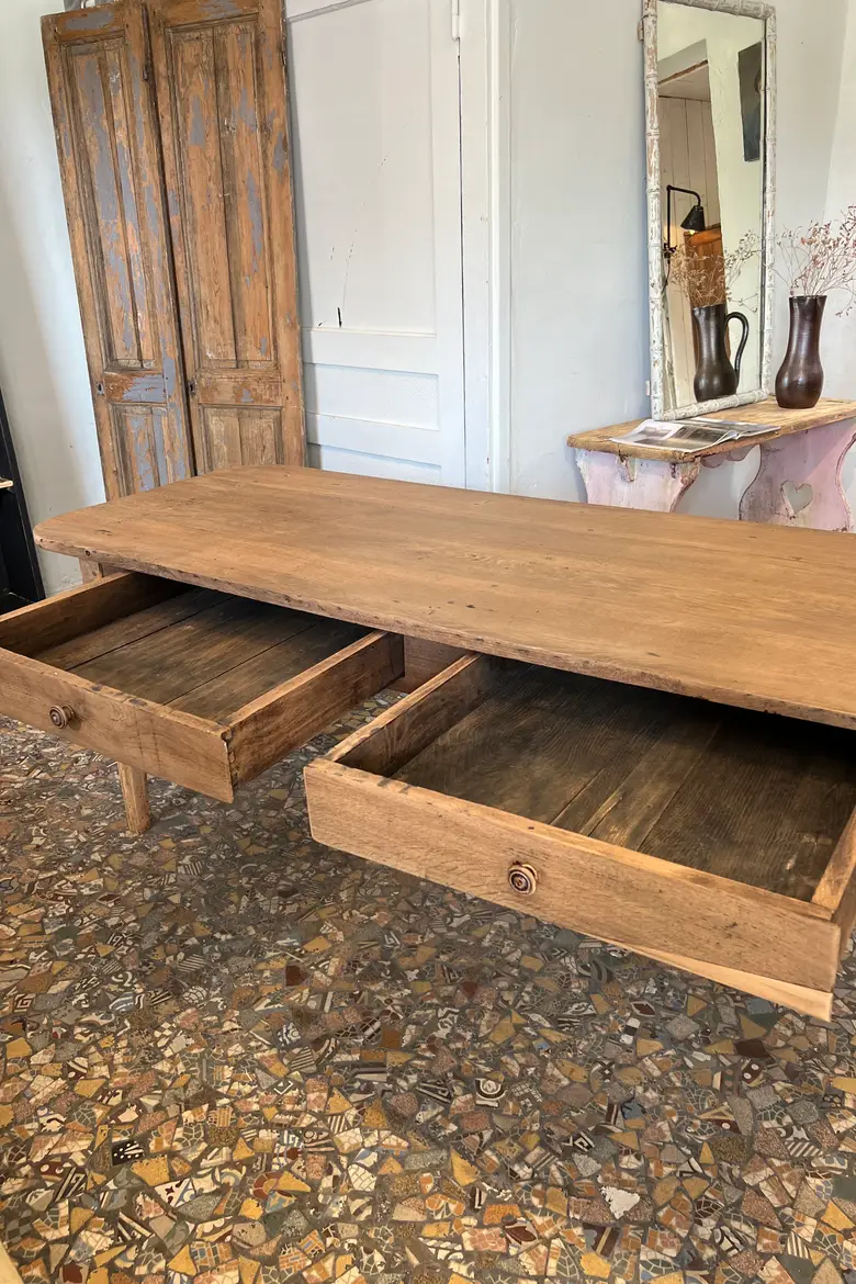 Ancienne table en chêne