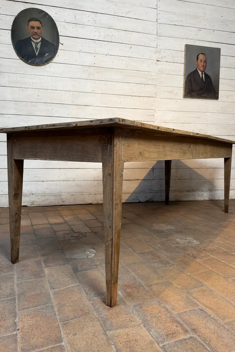 Ancienne table en chêne