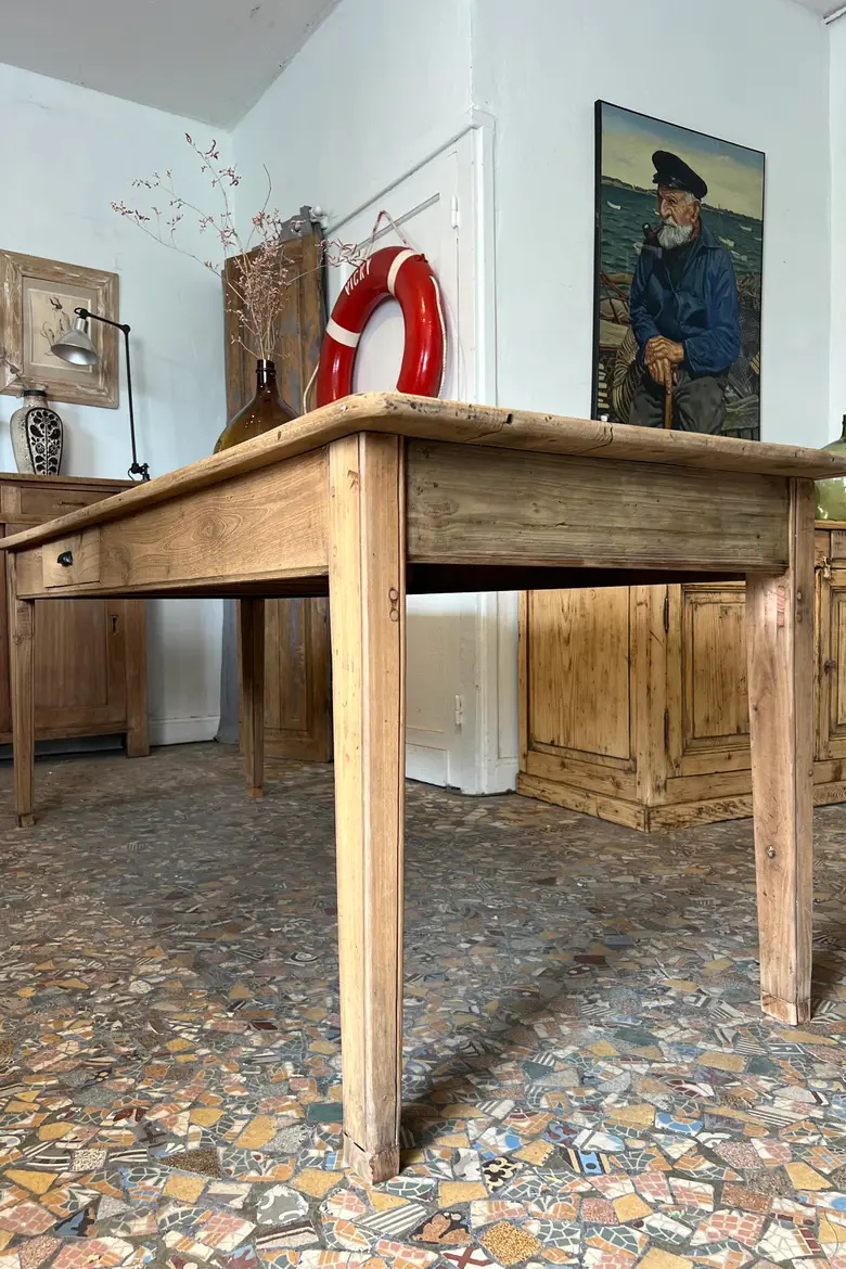 Ancienne table en chêne