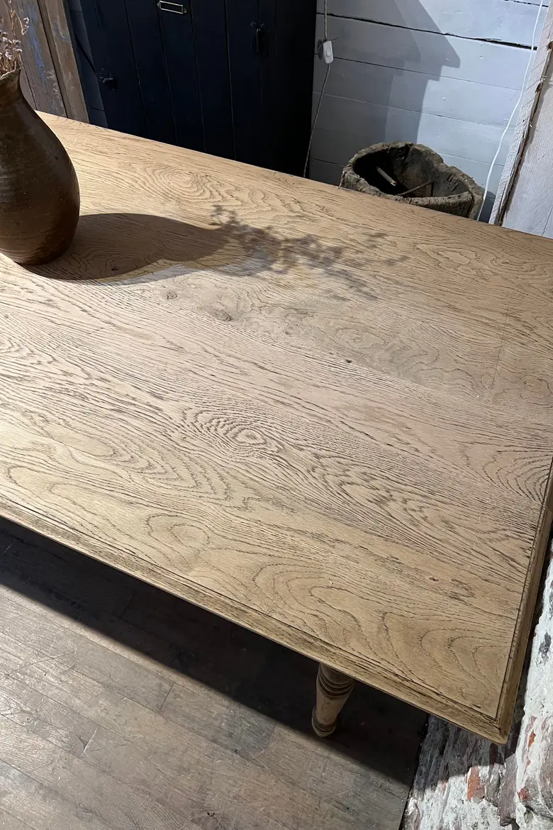 Ancienne table en chêne Début XXème