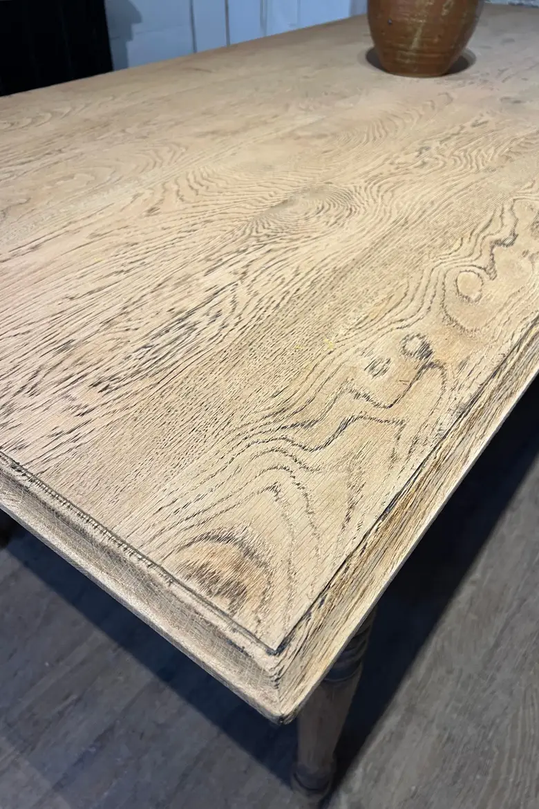 Ancienne table en chêne Début XXème
