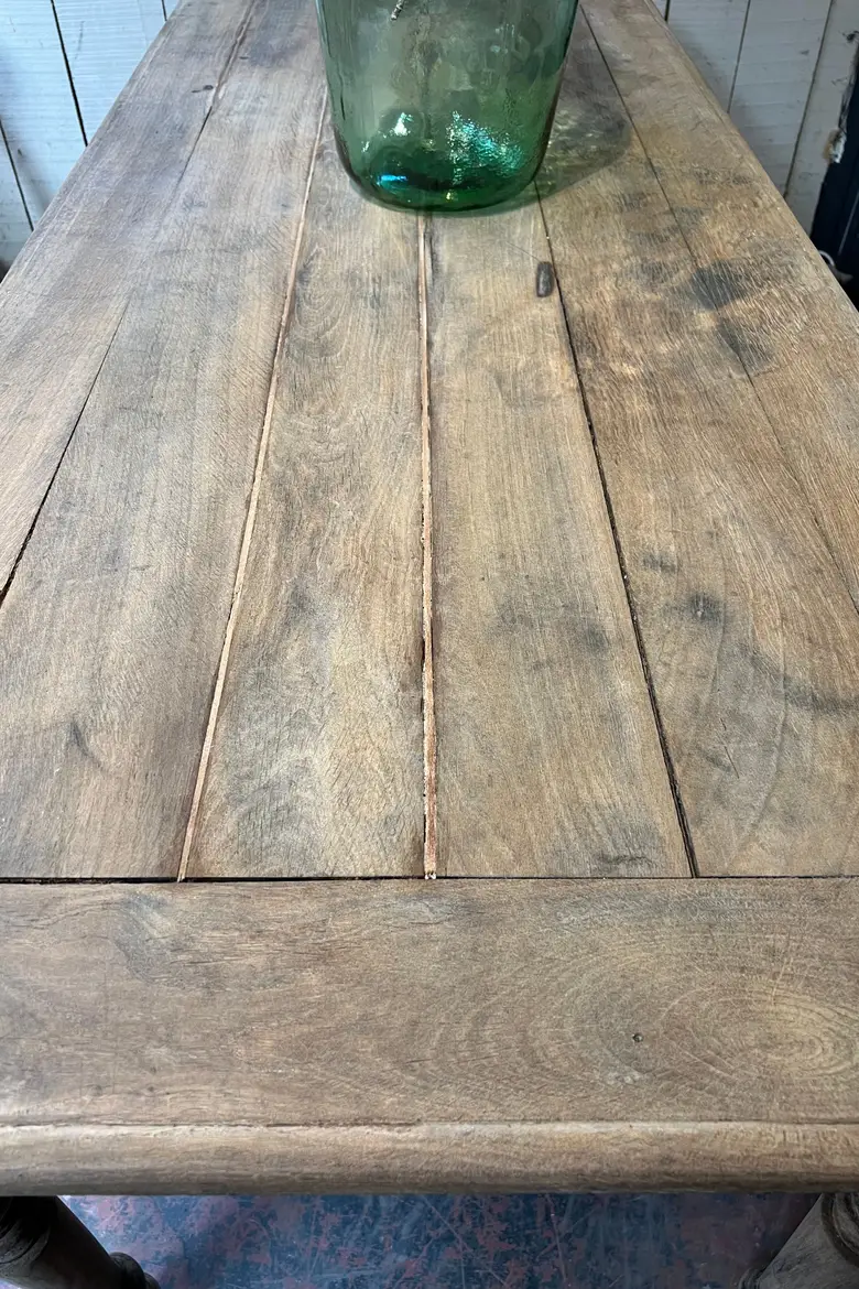 Ancienne table en chêne Début XXème