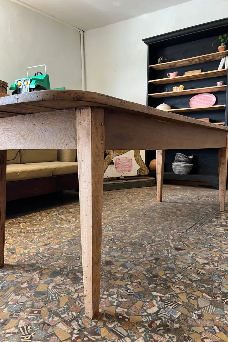 Ancienne table en chêne