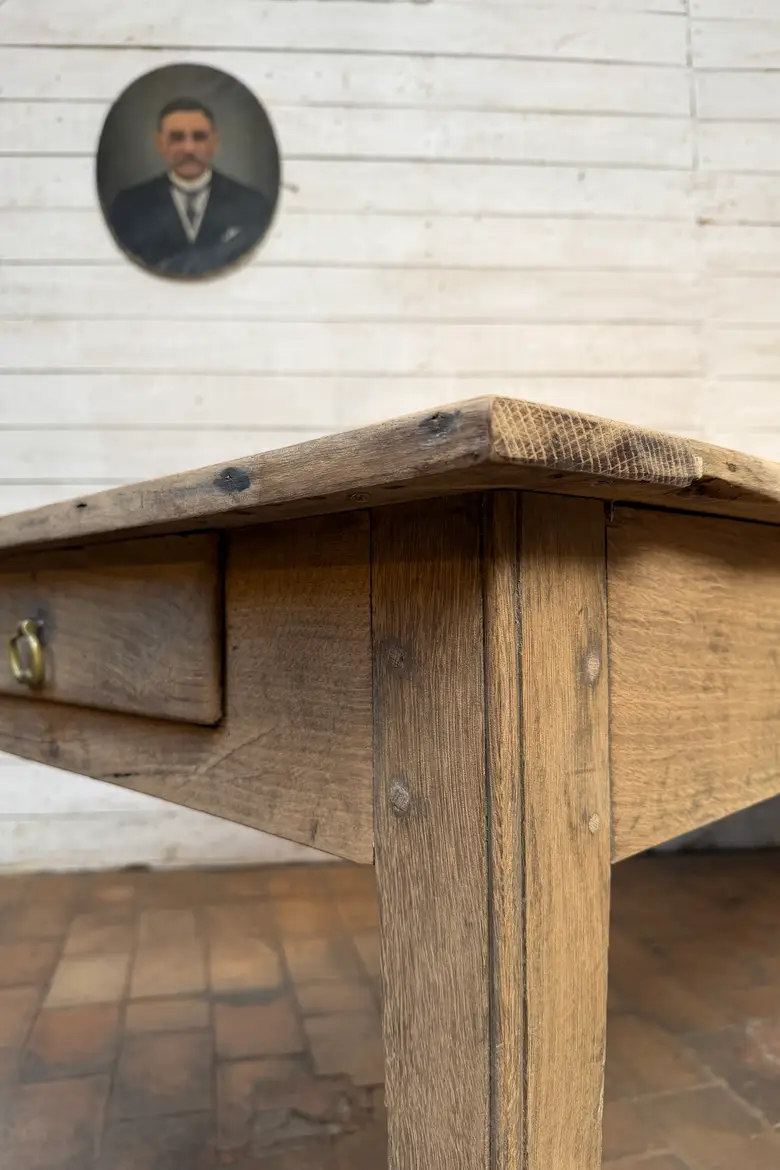 Ancienne table en chêne