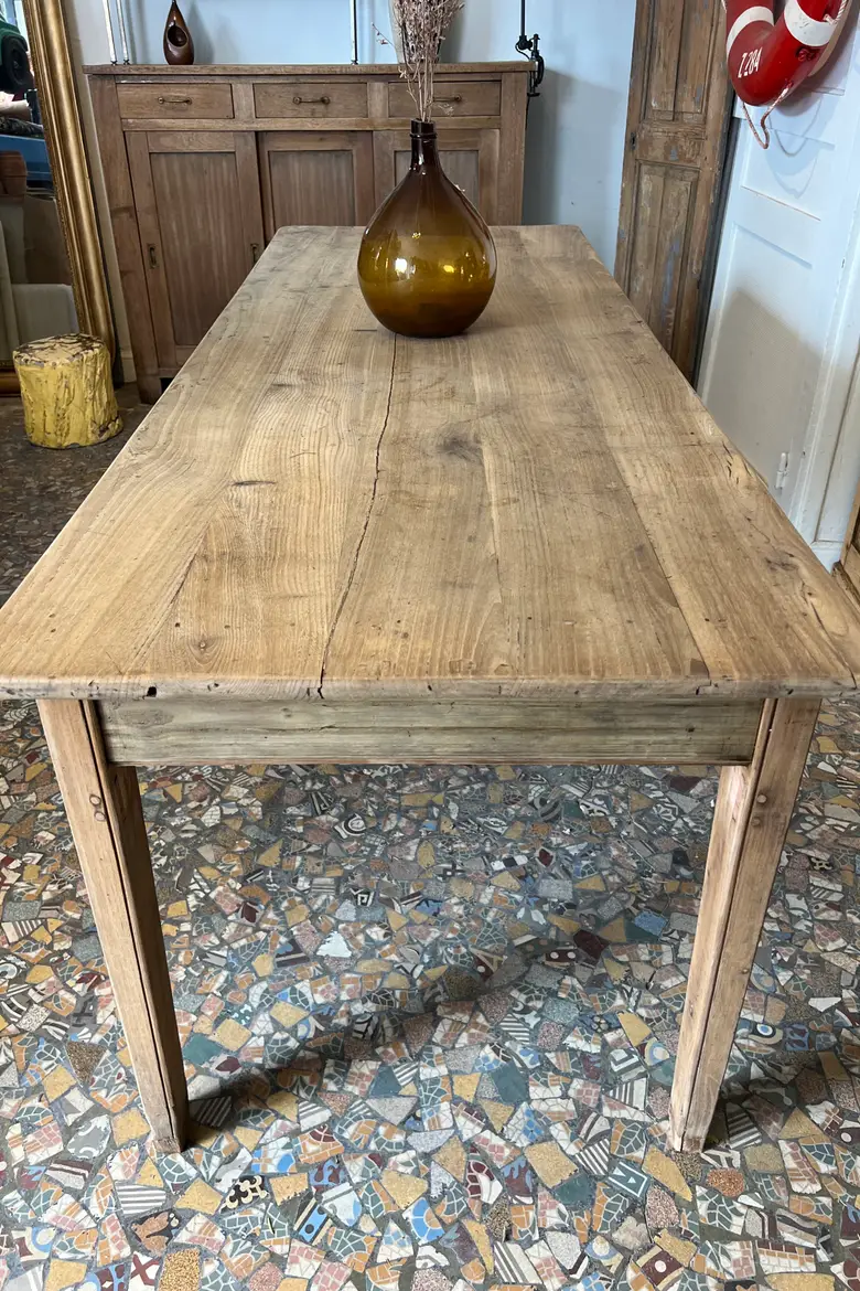 Ancienne table en chêne