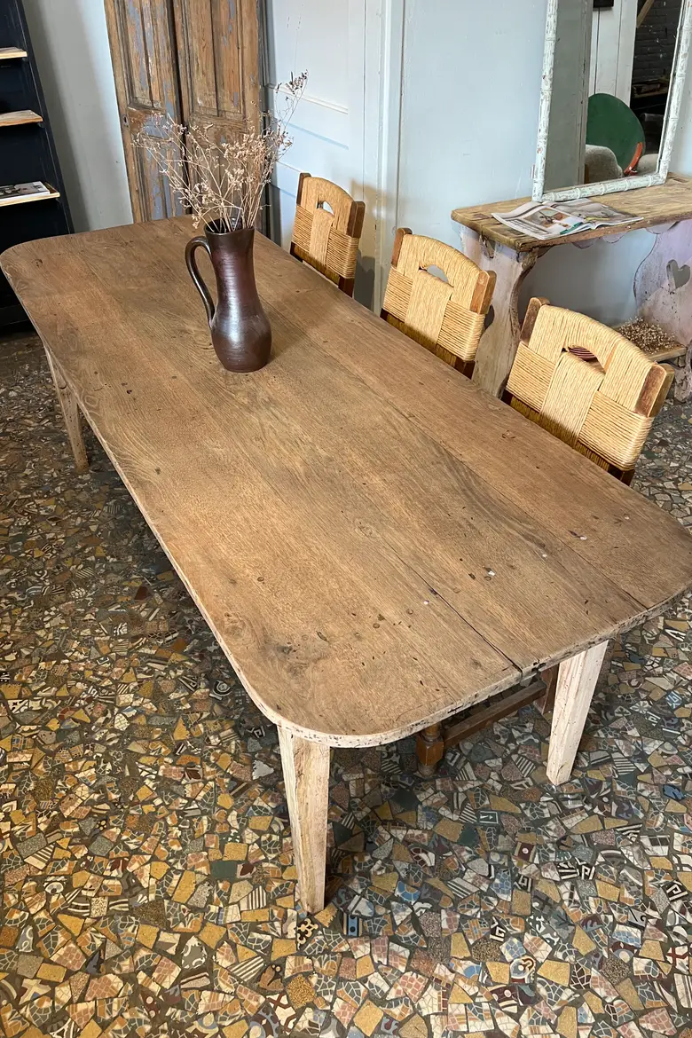 Ancienne table en chêne