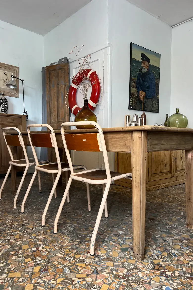 Ancienne table en chêne
