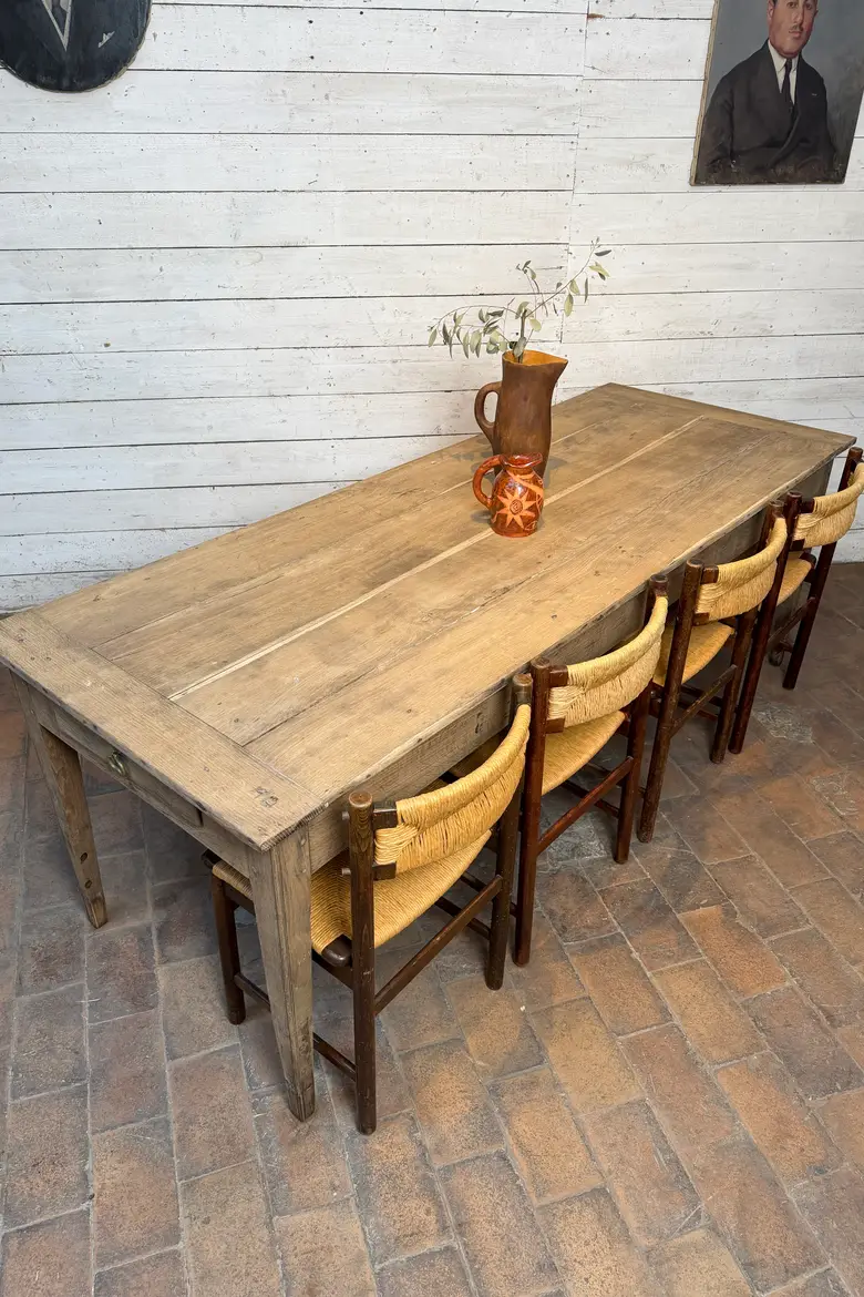 Ancienne table en chêne