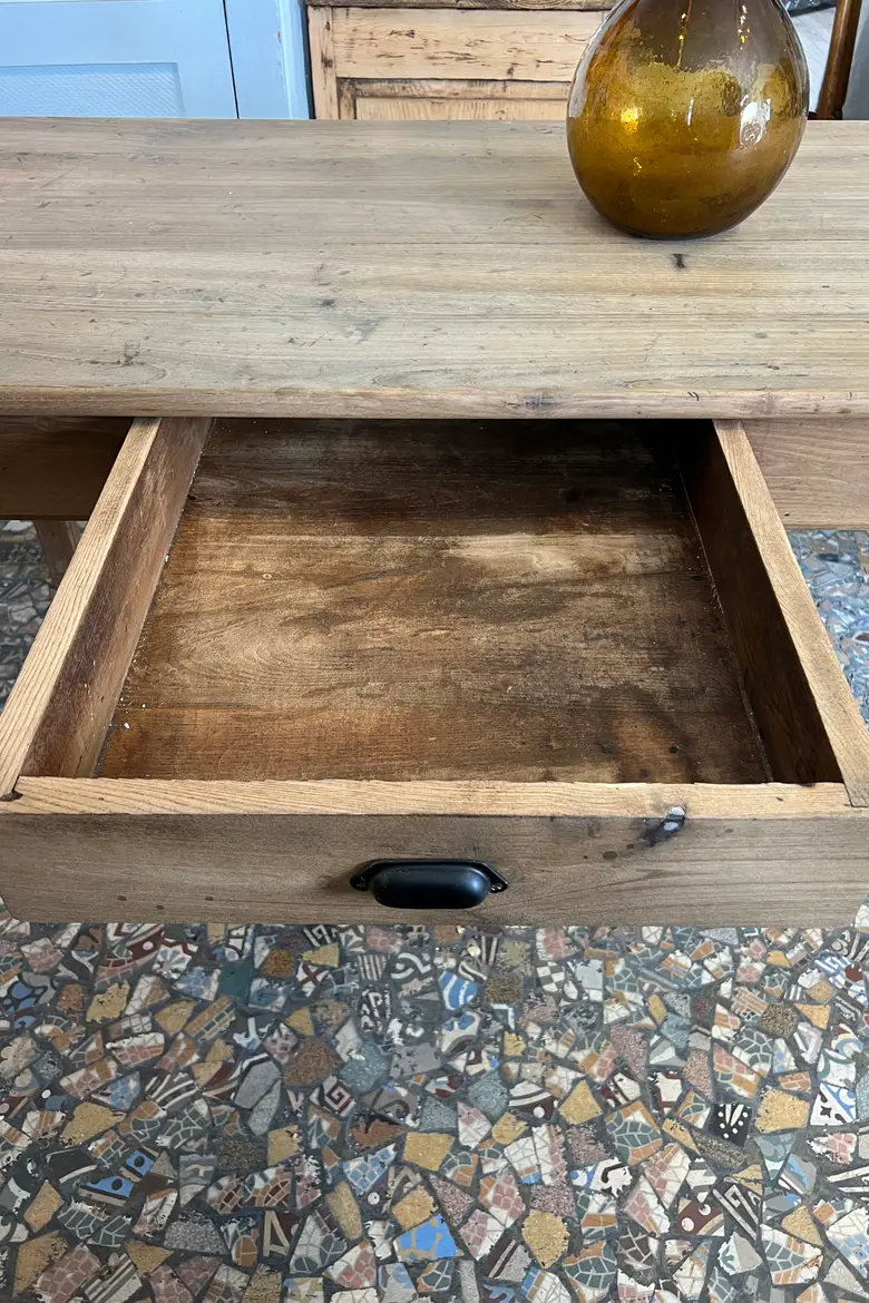 Ancienne table en chêne