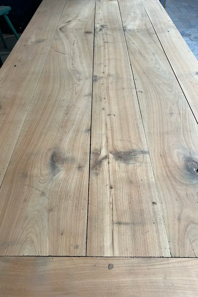 Ancienne table en merisier Début XXème