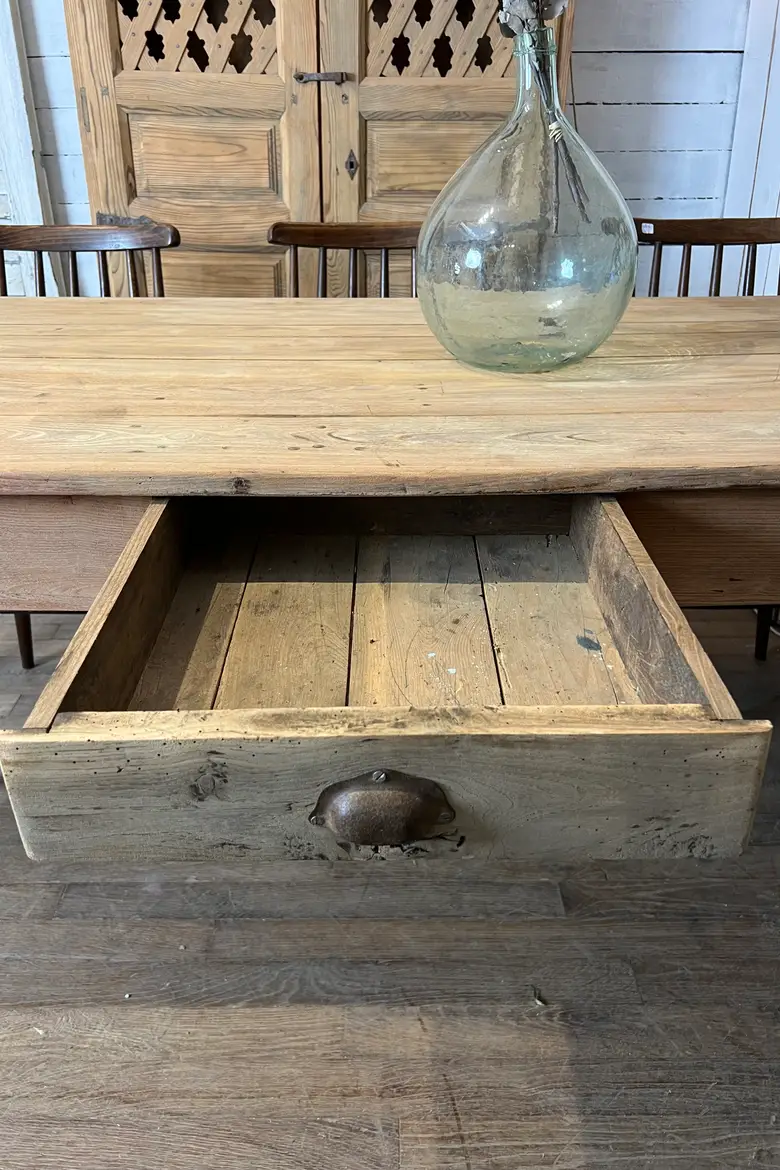 Ancienne table en orme