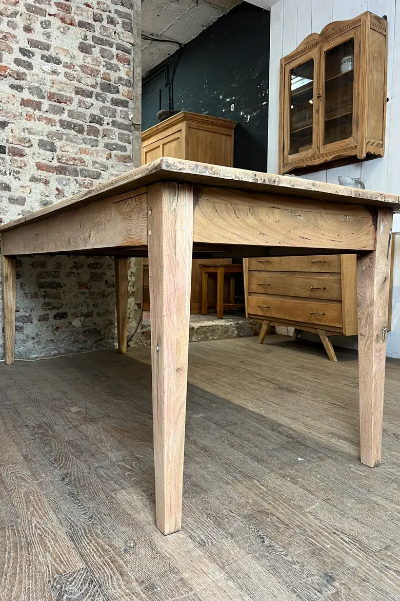 Ancienne table en orme