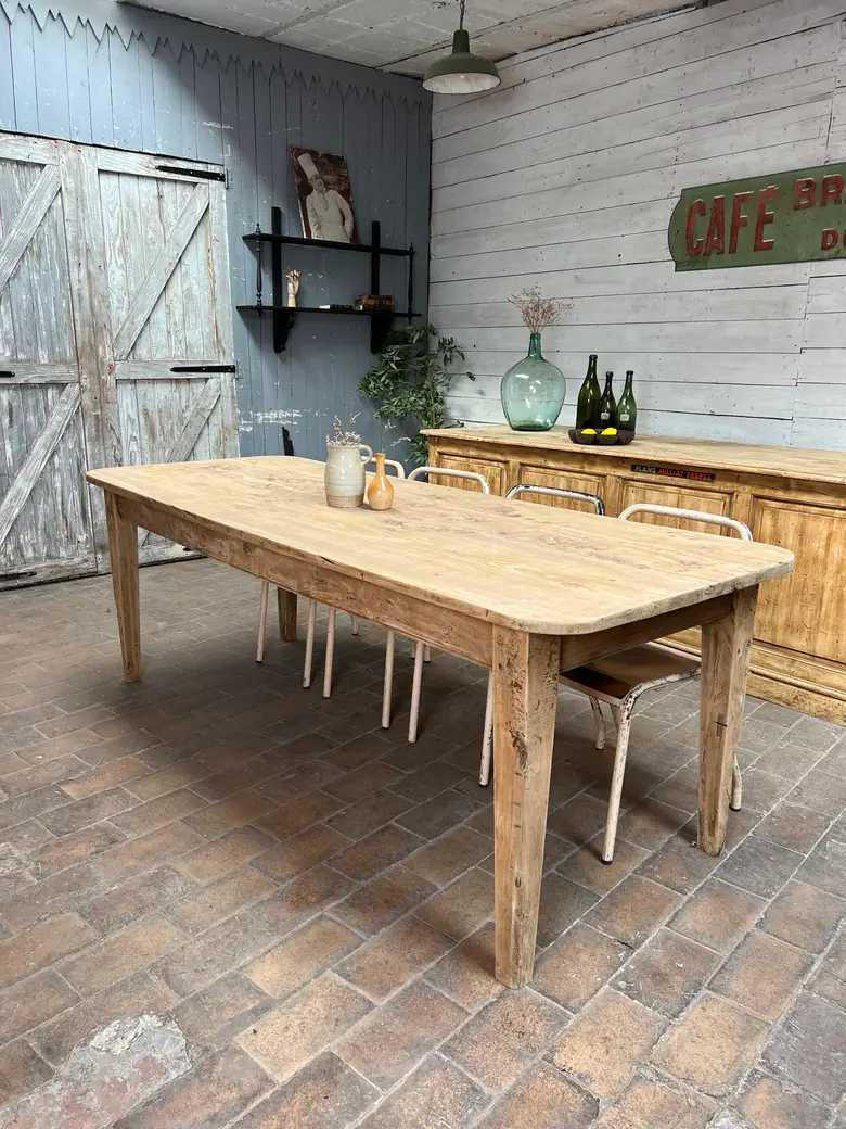 Ancienne table en orme