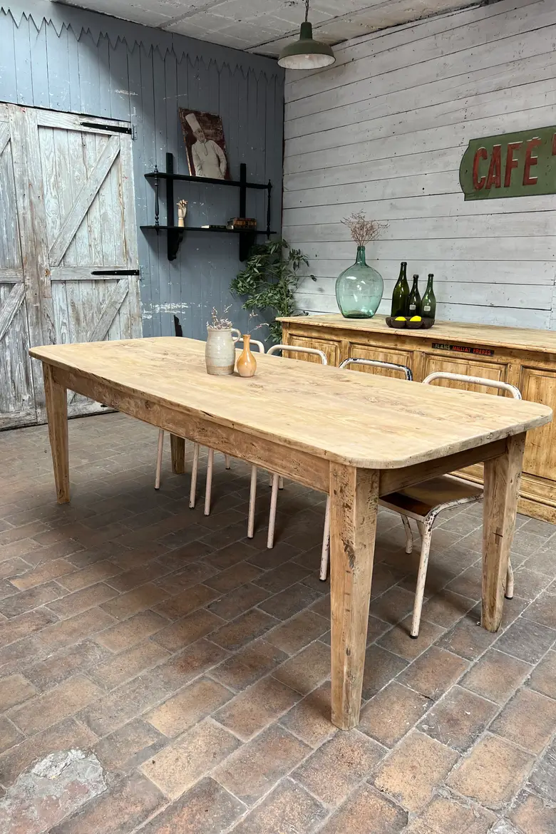 Ancienne table en orme