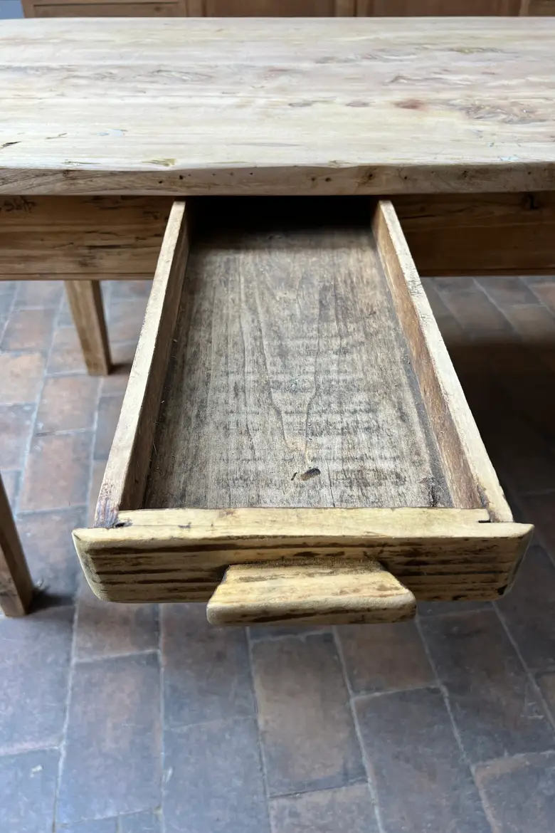 Ancienne table en orme