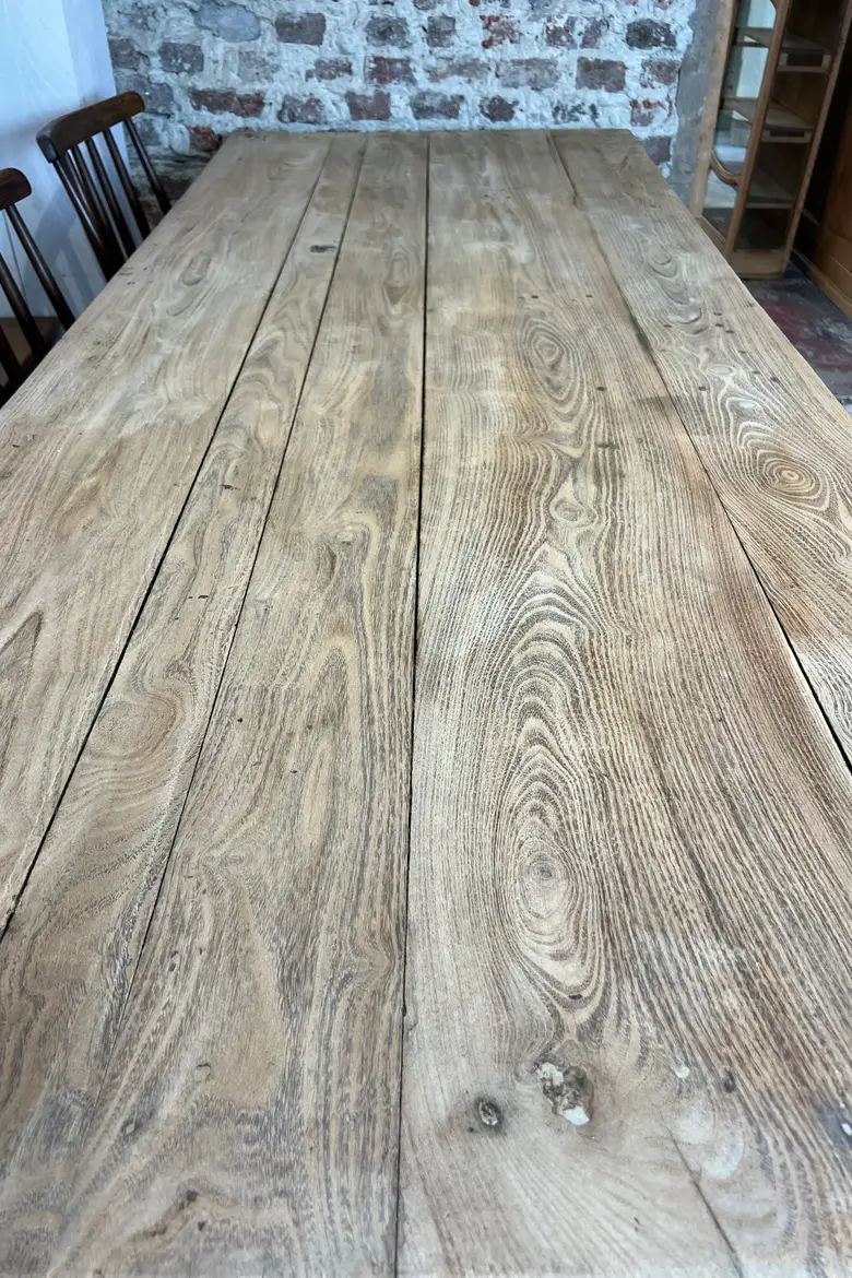 Ancienne table en orme