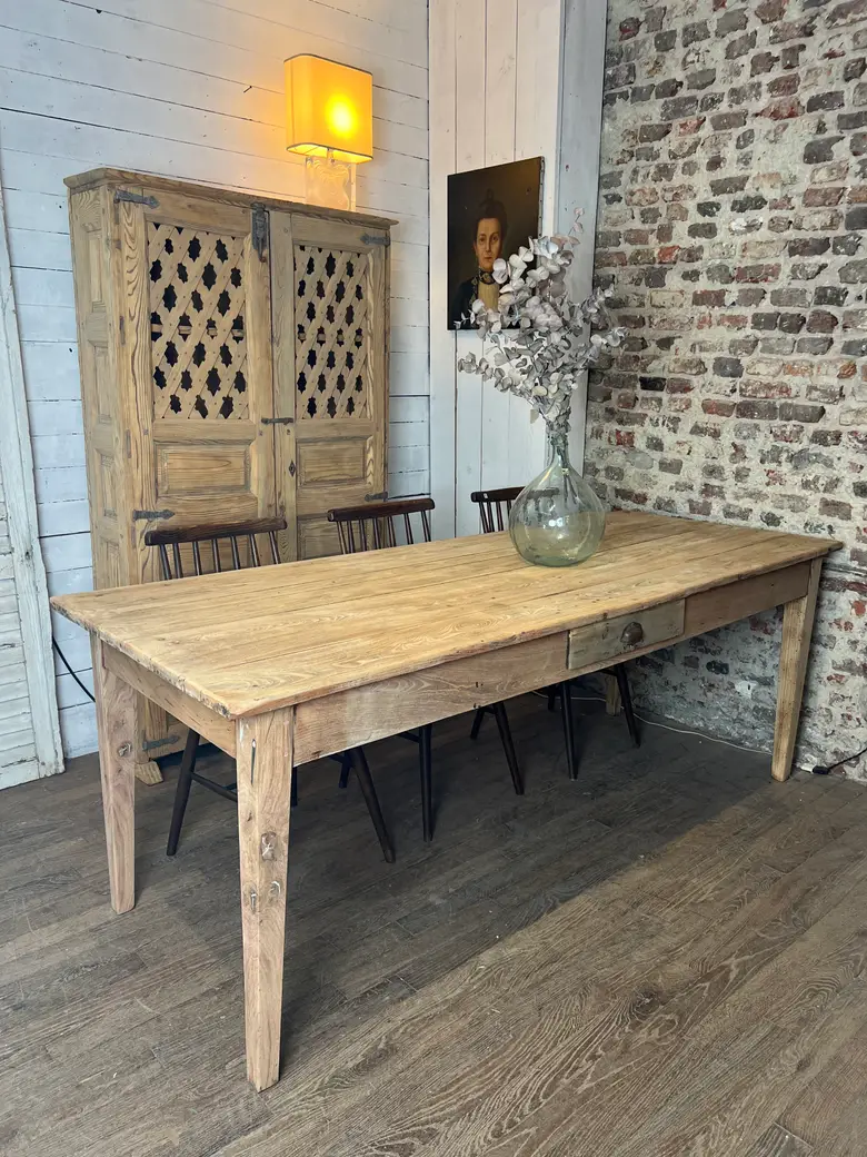 Ancienne table en orme