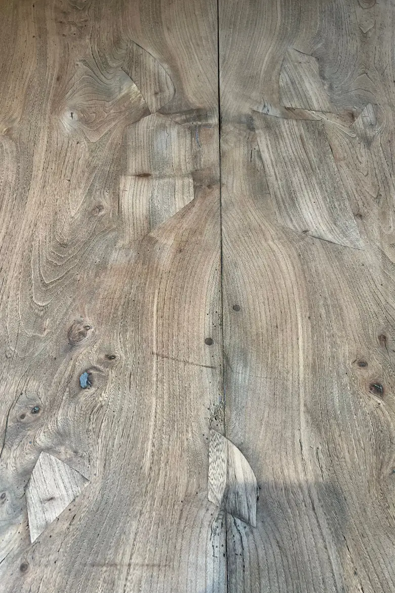 Ancienne table en orme Début XXème