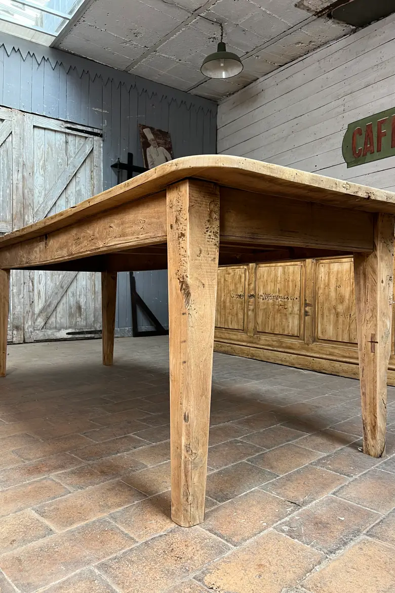 Ancienne table en orme