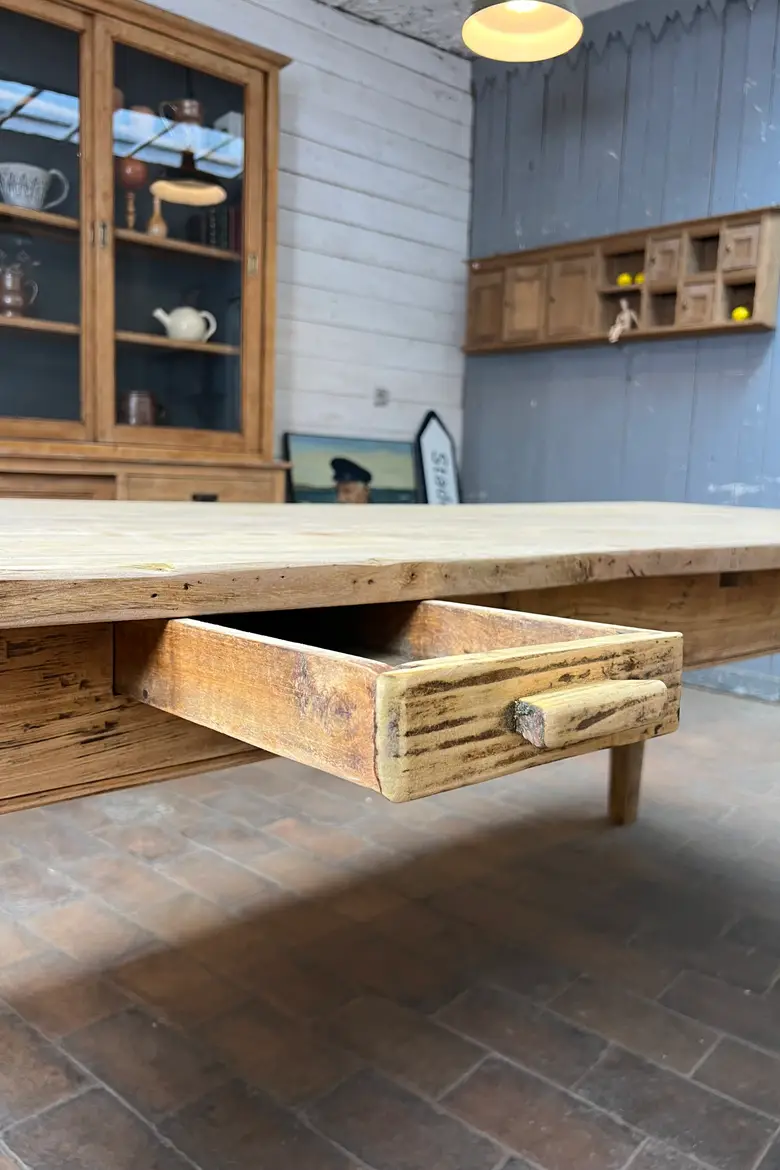 Ancienne table en orme