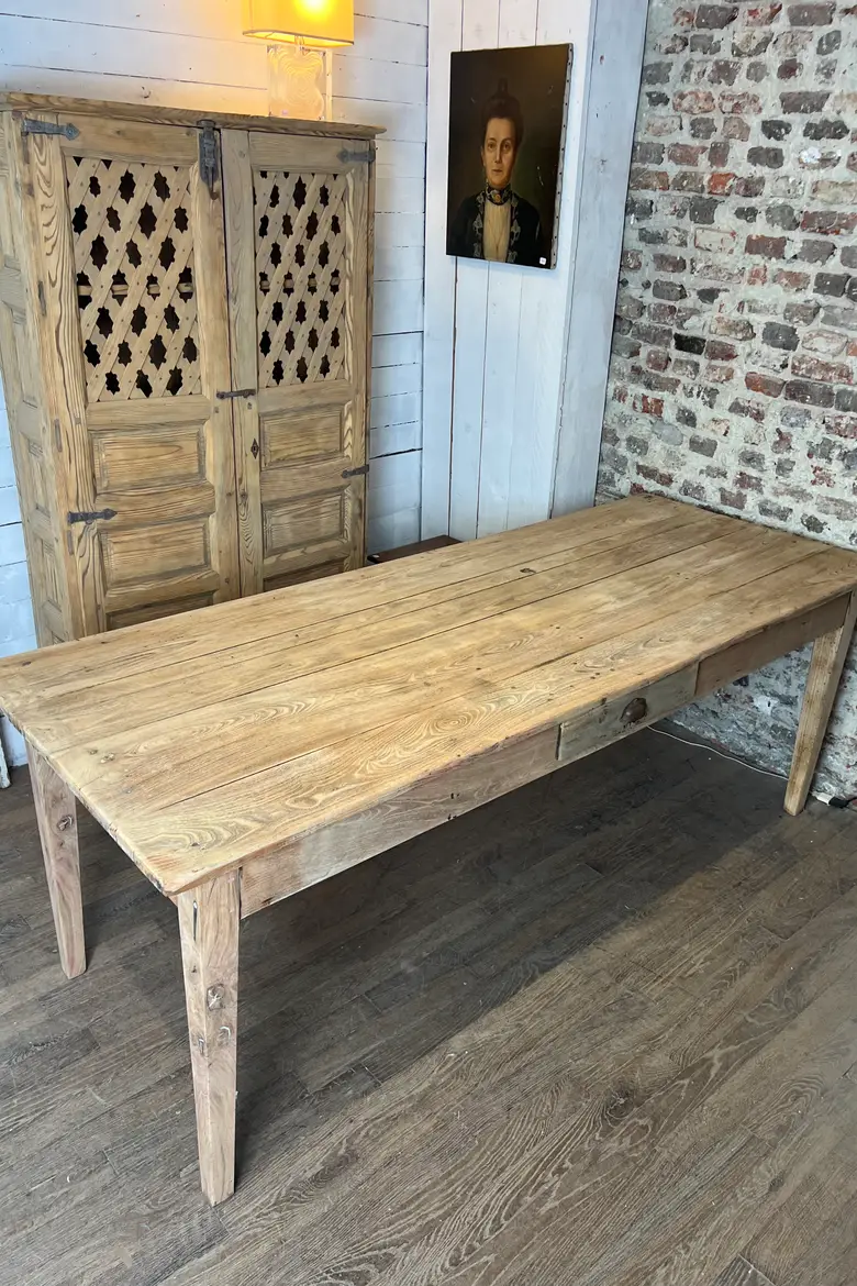Ancienne table en orme