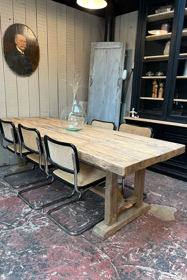 Ancienne table en sapin Début XXème