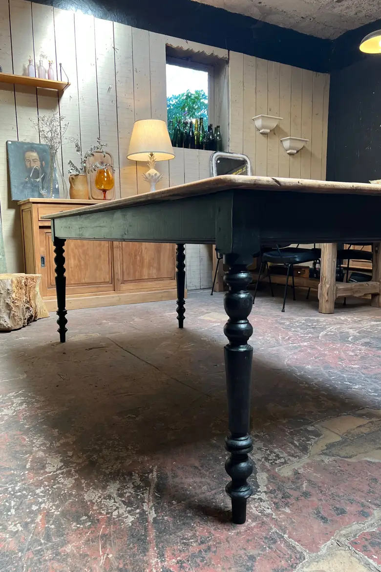 Ancienne table en sapin Début XXème