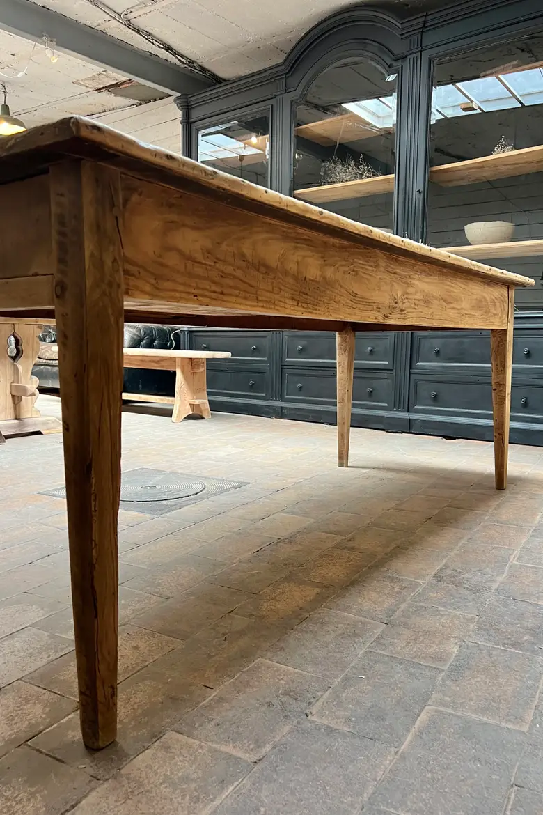 Ancienne table en sapin Début XXème