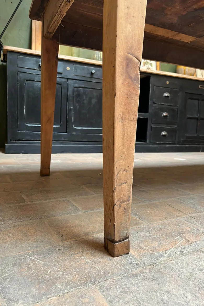 Ancienne table en sapin Début XXème