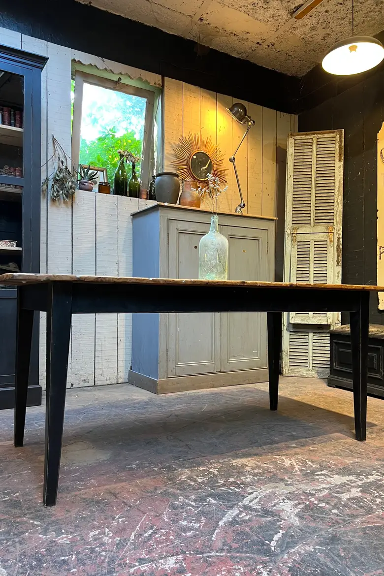 Ancienne table en sapin Début XXème