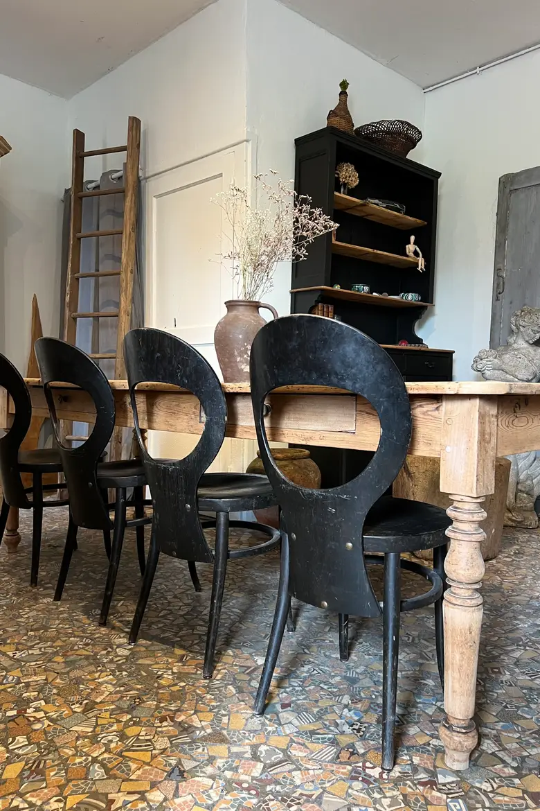Ancienne table en sapin Début XXème