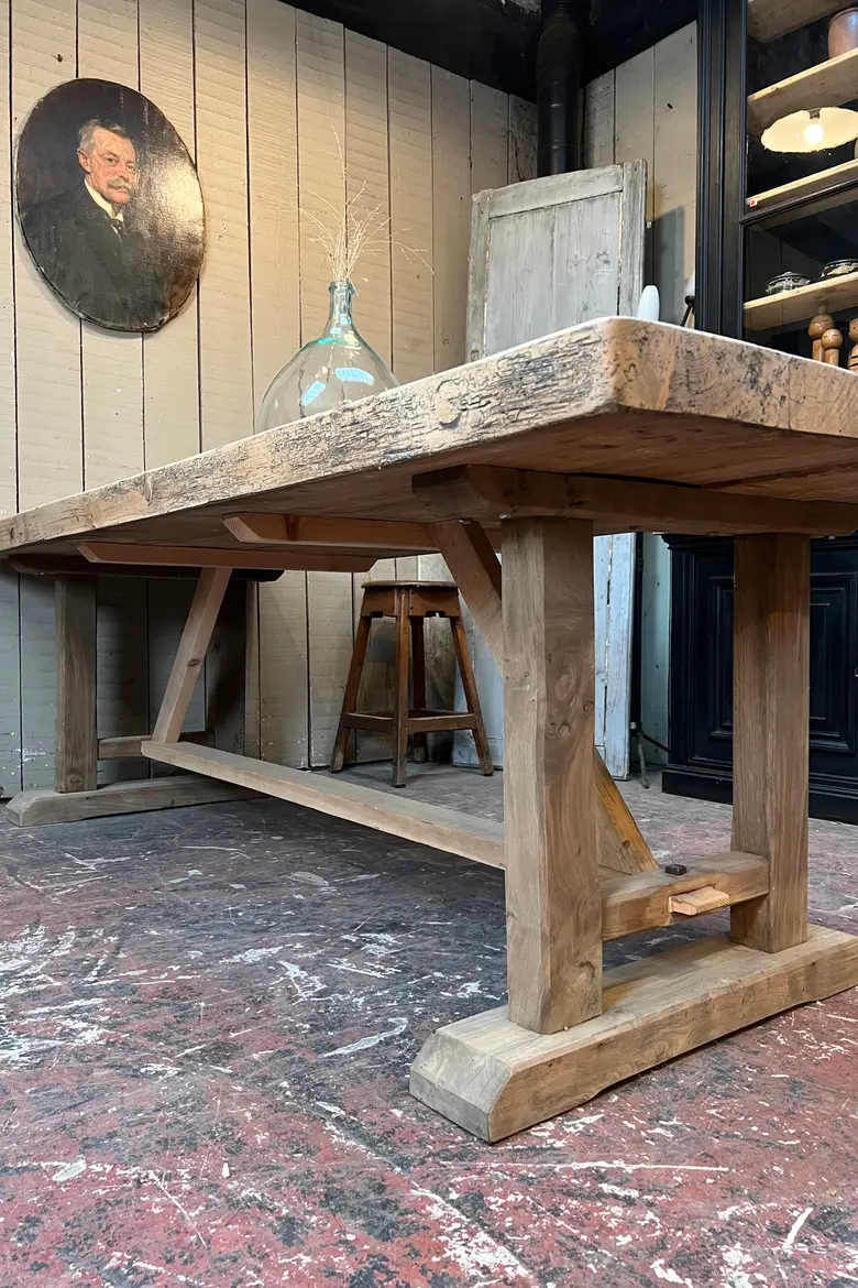 Ancienne table en sapin Début XXème