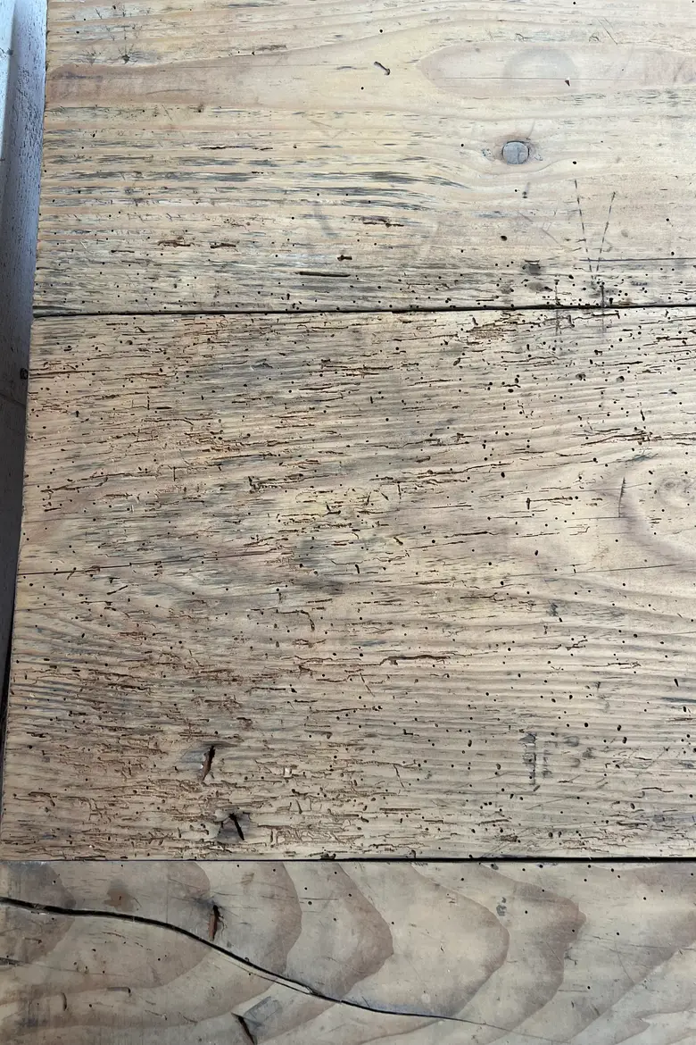 Ancienne table en sapin