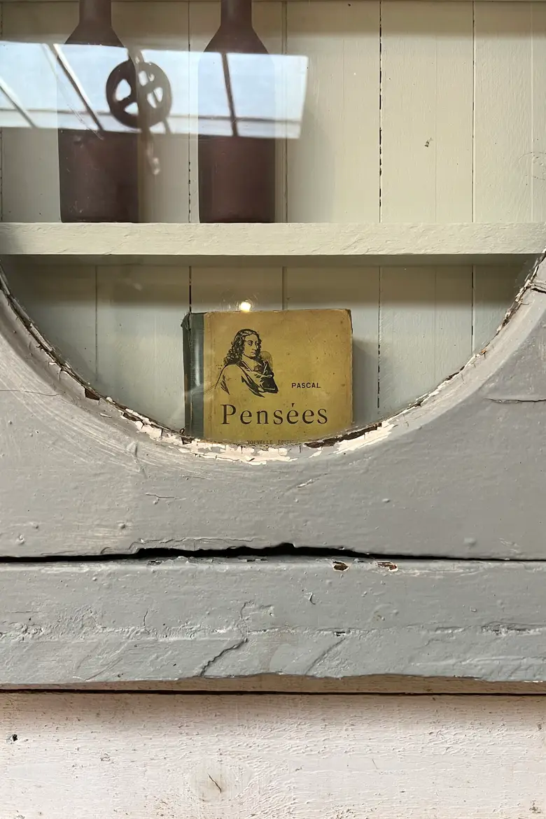 Ancienne vitrine à suspendre DébutXXème