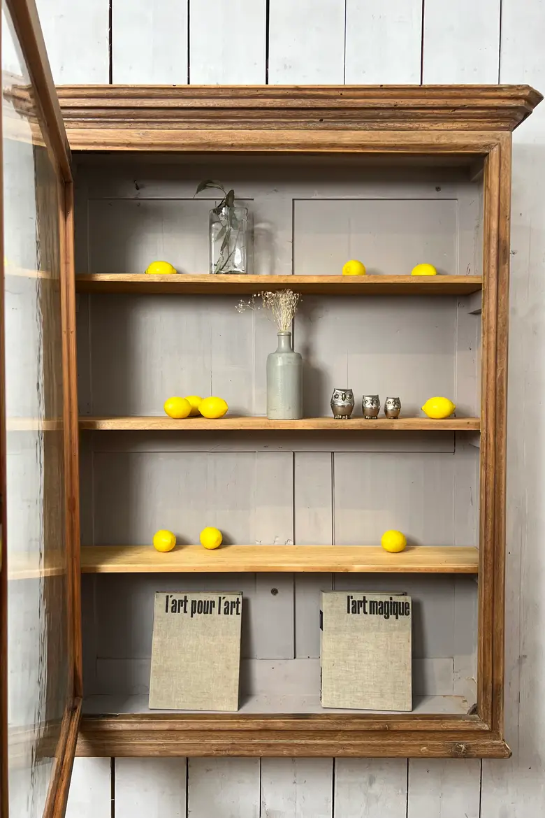 Ancienne vitrine à suspendre – fin XIXᵉ