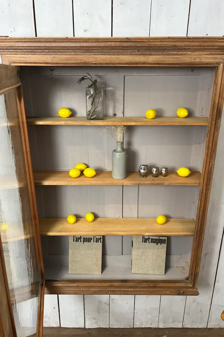 Ancienne vitrine à suspendre – fin XIXᵉ