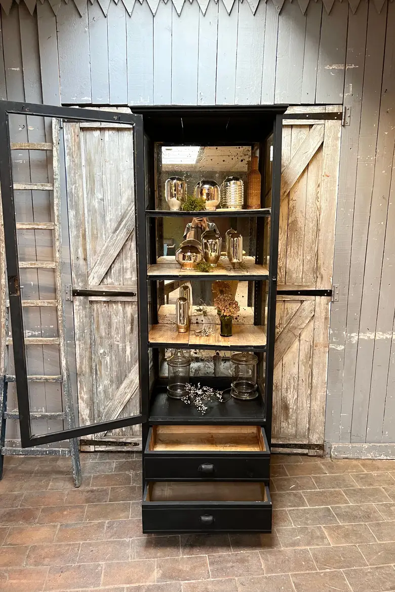 Ancienne vitrine de magasin Début XXème