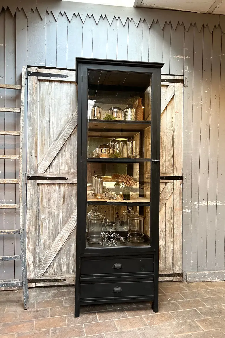 Ancienne vitrine de magasin Début XXème