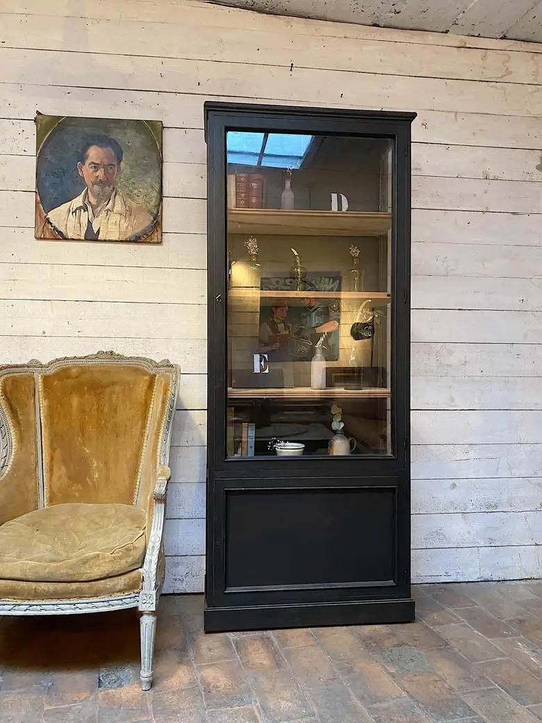 Ancienne vitrine de magasin Début XXème