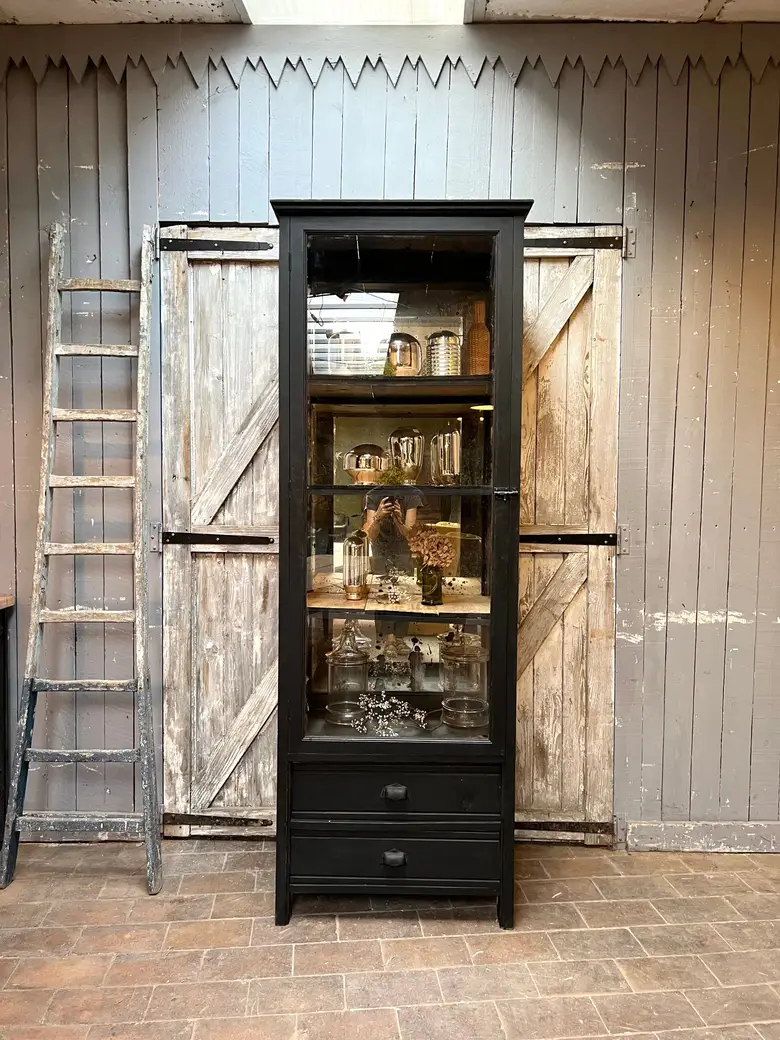 Ancienne vitrine de magasin Début XXème