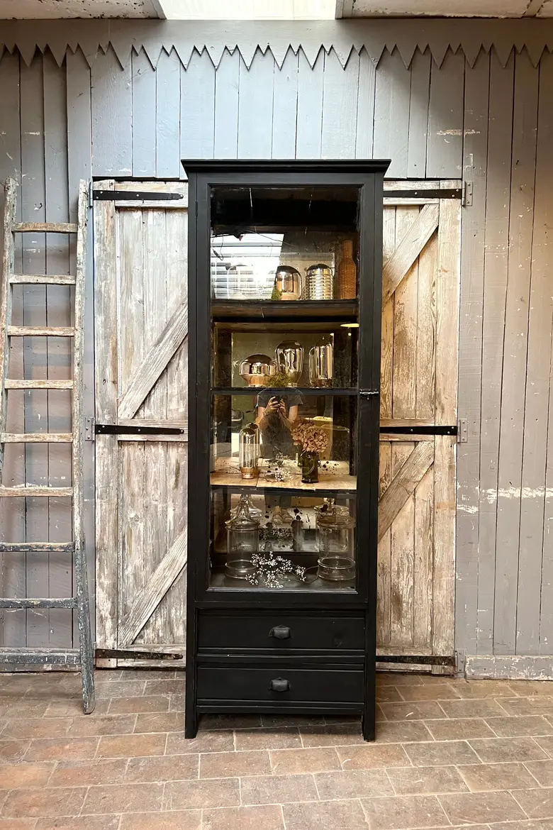 Ancienne vitrine de magasin Début XXème