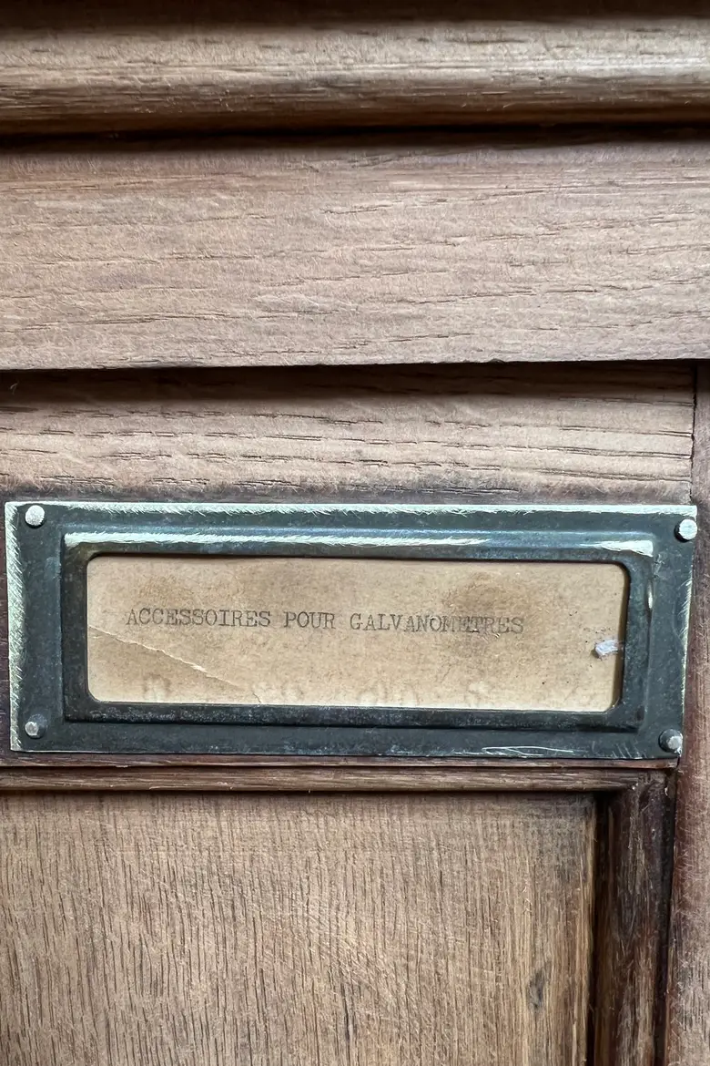 Ancienne vitrine de musée – Début XXe siècle