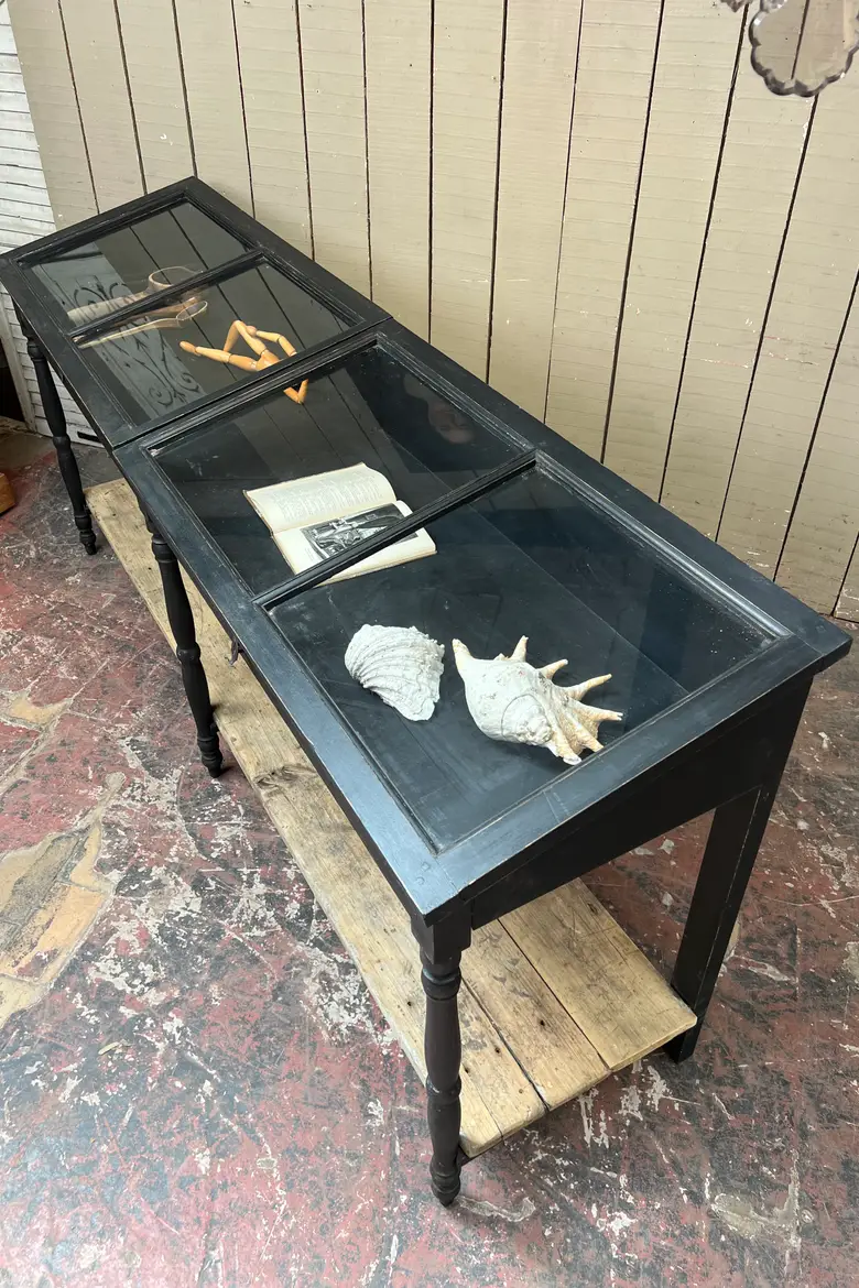 Ancienne vitrine de musée - Époque Napoléon III