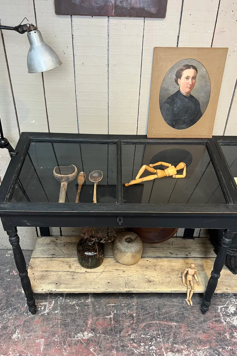 Ancienne vitrine de musée - Époque Napoléon III