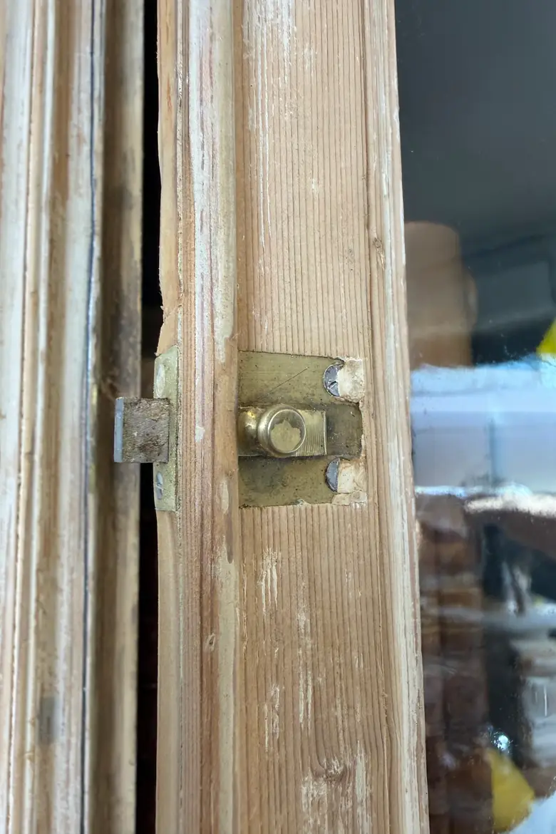 Ancienne vitrine fin 19ème