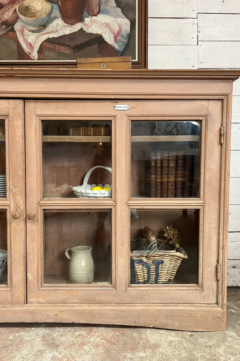 Ancienne vitrine fin 19ème