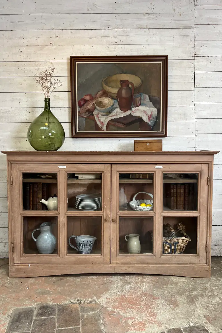 Ancienne vitrine fin 19ème